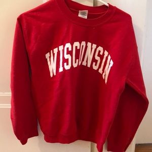 University of Wisconsin sweatshirt